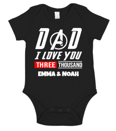 CUSTOM T-SHIRT - DAD I LOVE YOU