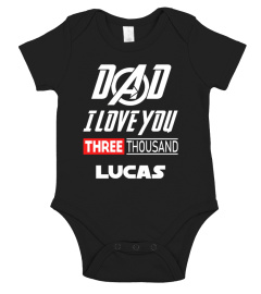 Dad I Love You 3000 Custom t-shirt