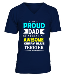 I Am A Proud Dad -kerry blue terrier