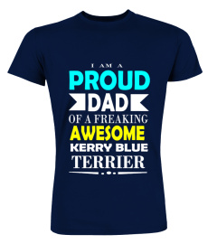 I Am A Proud Dad -kerry blue terrier