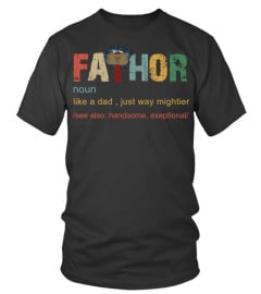 Fathor Father's Day Shirt For Fan Lovers