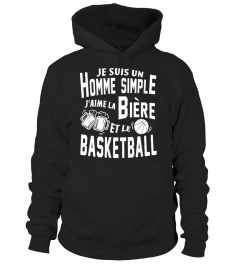 Je suis un homme simple j'aime la bière et le basketball