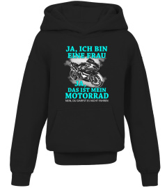 Motorrad ein frau ge5