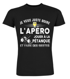 BOIRE L'APÉRO JOUER À LA PÉTANQUE