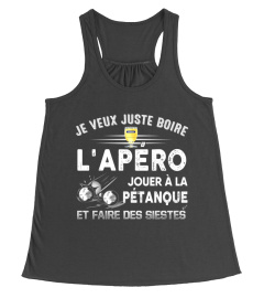 BOIRE L'APÉRO JOUER À LA PÉTANQUE