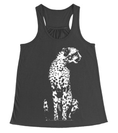 CHEETAH VINTAGE DISTRESSED ANIMAL LARGE 