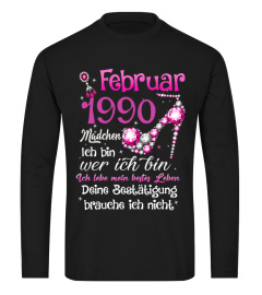 februar 1990 Mädchen Deine Bestätigung brauche ich nicht Tee