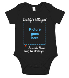 Daddy's Little Girl Personalized Shirt