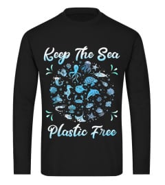 CUTE KEEP THE SEA PLASTIC FREE SEA ANIMA