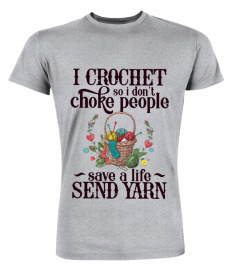 I Crochet So I Don’t Choke People Save