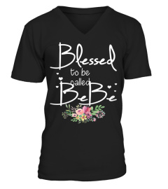 Womens Blessed To Be Called Bebe - Womens Mothers Day Gift