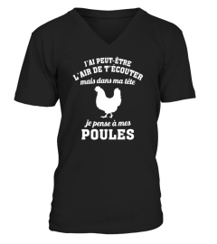 dans ma tête je pense à mes poules