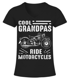 FatherDay Shirt Cool Grandpas Ride Motorcycles Funny Grand Father Biker trending