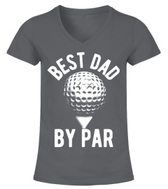 Best Dad By Par, Dad Golf Shirts