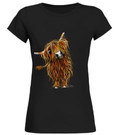 HIGHLAND COW PRINT ANIMAL PRINT  COOOWE