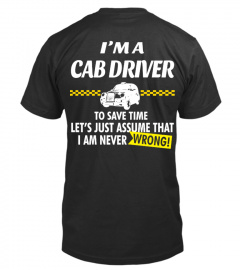 CAB DRIVER -Limited Edition-