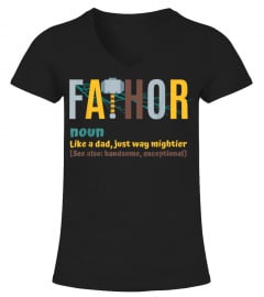 Fathor Tshirts for Men Fathers Day Gift Viking Fathor Hero T-Shirt