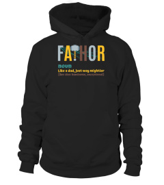 Fathor Tshirts for Men Fathers Day Gift Viking Fathor Hero T-Shirt