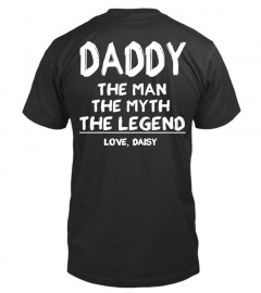 Personalized Daddy The Man Shirt