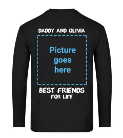 Personalized Daddy Best Friends Shirt