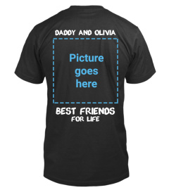 Personalized Daddy Best Friends Shirt