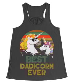 Trending Funny Best Dadicorn Ever Funny Unicorn Fathers Day Cheap Shirt