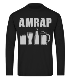 Trending Funny Amrap Drinking Funny Beer Wine Spirits Cheap Shirt