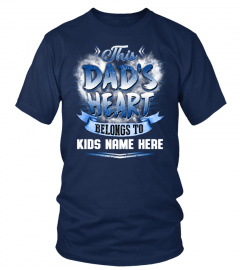 THIS DAD'S HEART BELONGS TO 