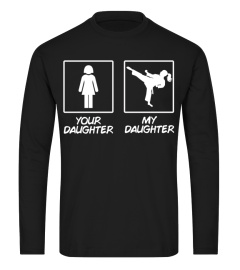 Karate Mom Sweatshirt Karate Mama Dad Daughter Black Belt