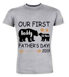 Our first Father's day! customize name