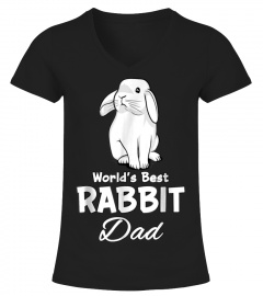 FatherDay Shirt Rabbit Father Cute Bunny Gift For Dad T-Shirt trending