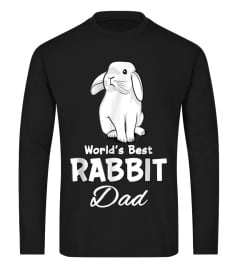 FatherDay Shirt Rabbit Father Cute Bunny Gift For Dad T-Shirt trending