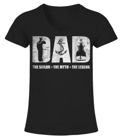 FatherDay Shirt Sailor The Man the myth the legend Father Mens Tshirt trending