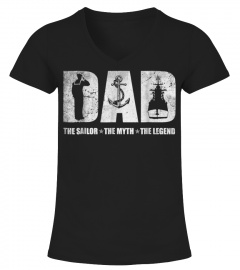 FatherDay Shirt Sailor The Man the myth the legend Father Mens Tshirt trending