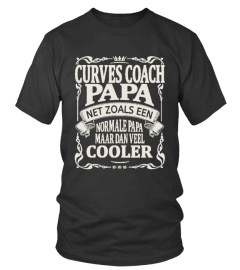 T-shirt curves coach papa