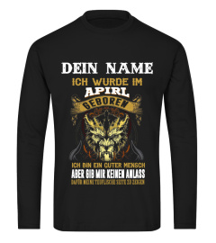 Dein Name -Ich wurde im Apirl Tee