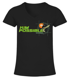 Trending Cheapest Shirt Disney Kim Possible Retro Logo Animated Series Women Men Kid
