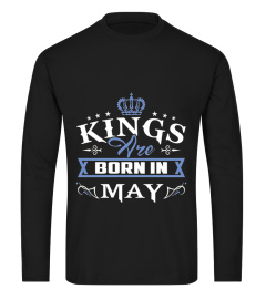 King Are Born In May T Shirt