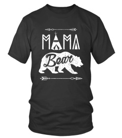 Mama bear t shirt mothers day family matching couple women