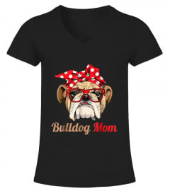 English bulldog mom funny shirt mothers day gift