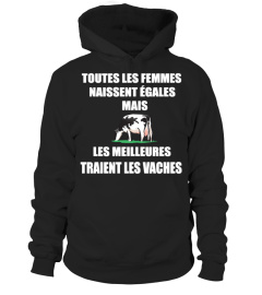 LES FEMMES TRAIENT LES VACHES T-SHIRT