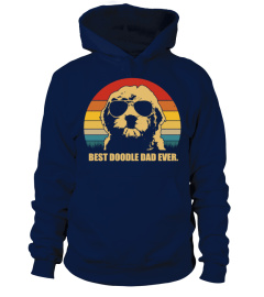 Vintage best doodle dad ever shirt