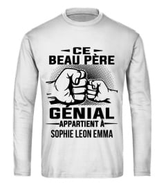 CE BEAU PÈRE GÉNIAL APPARTIENT À TSHIRT