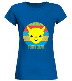 Funny llama T-shirt
