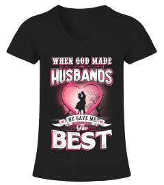 WHEN GOD MADE HUSBANDS - BEST SELLING T-SHIRT OF ALL TIME