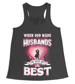 WHEN GOD MADE HUSBANDS - BEST SELLING T-SHIRT OF ALL TIME