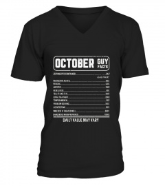 October Guy Facts Shirt