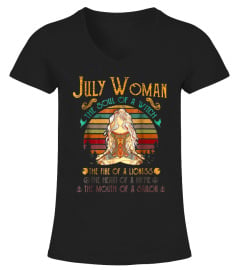 July woman the soul of a witch mouth of a sailor