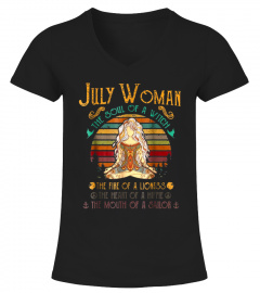 July woman the soul of a witch mouth of a sailor
