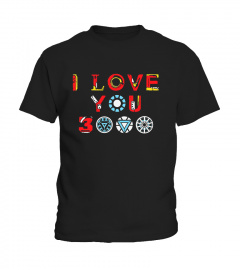 Avengers End Game Shirt - Iron Man Shirt - I Love You 3000 T Shirt for Men, Women
